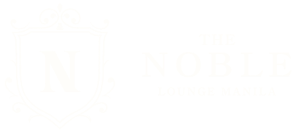 Noble Lounge Manila White Logo